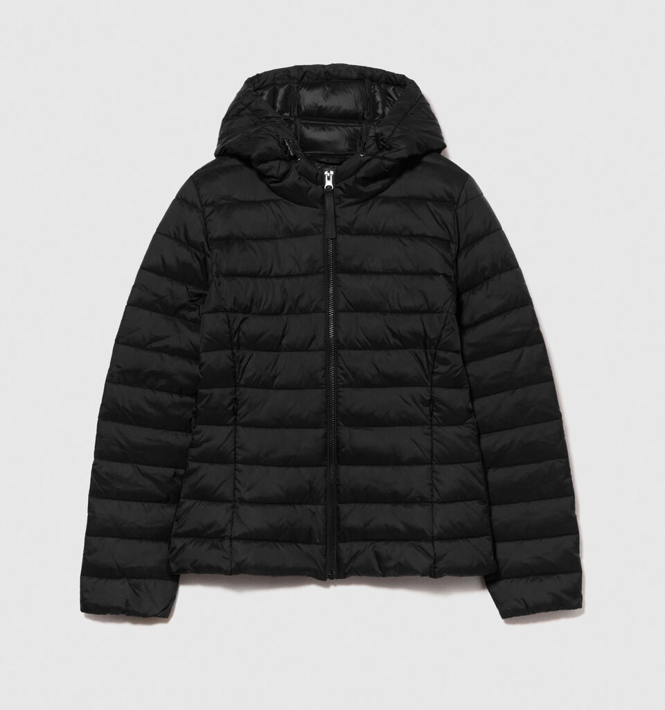 Padded slim comfort fit jacket - women's puffer jackets and coats - Black | Sisley image number 6